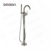 Floor-Mount Freestanding Tub Filler with Hand Held