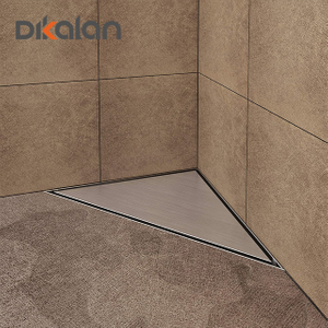 Triangle Shower Floor Linear Drain